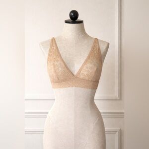 Lace Bralette in Nude - Women Intimates & Sleepwear